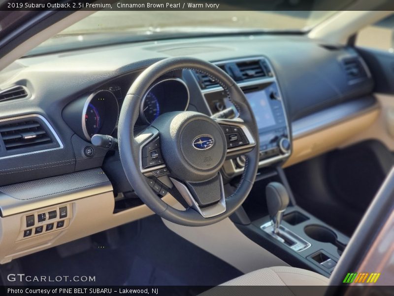 Cinnamon Brown Pearl / Warm Ivory 2019 Subaru Outback 2.5i Premium
