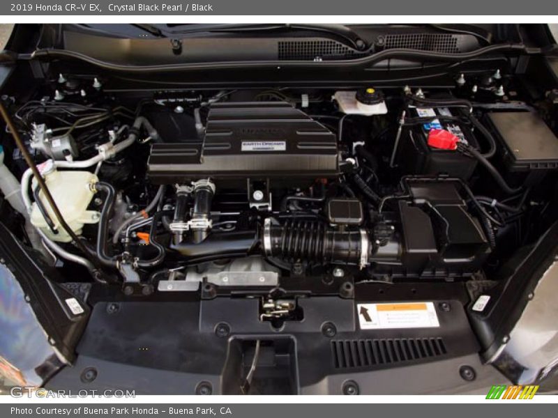 Crystal Black Pearl / Black 2019 Honda CR-V EX