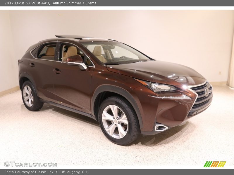 Autumn Shimmer / Creme 2017 Lexus NX 200t AWD
