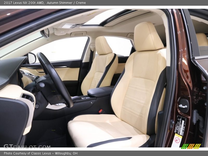 Autumn Shimmer / Creme 2017 Lexus NX 200t AWD