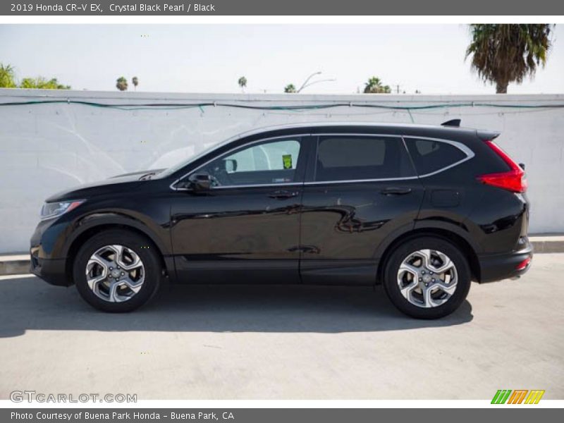 Crystal Black Pearl / Black 2019 Honda CR-V EX
