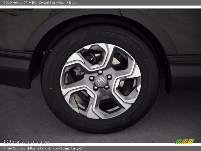 Crystal Black Pearl / Black 2019 Honda CR-V EX