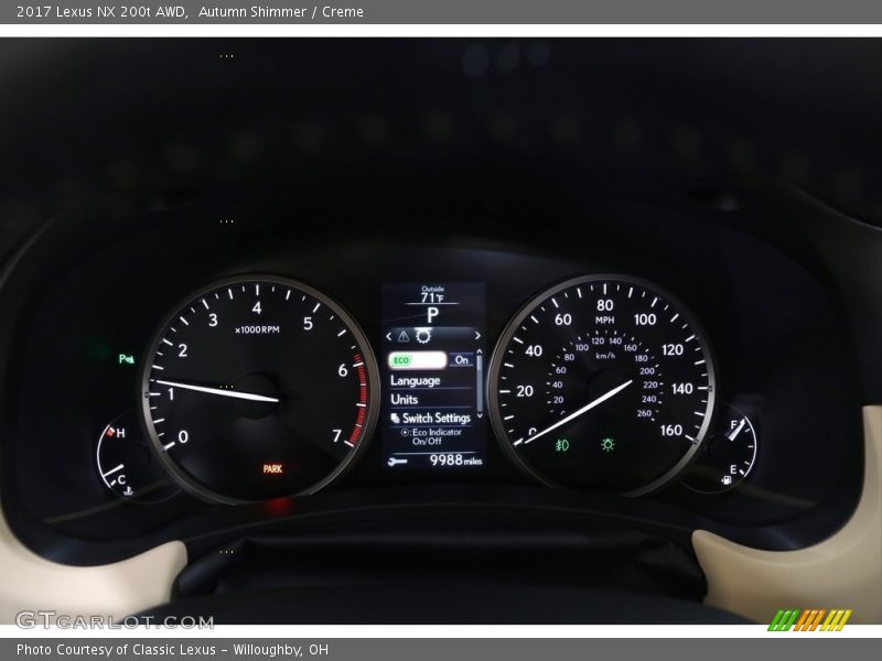 Autumn Shimmer / Creme 2017 Lexus NX 200t AWD