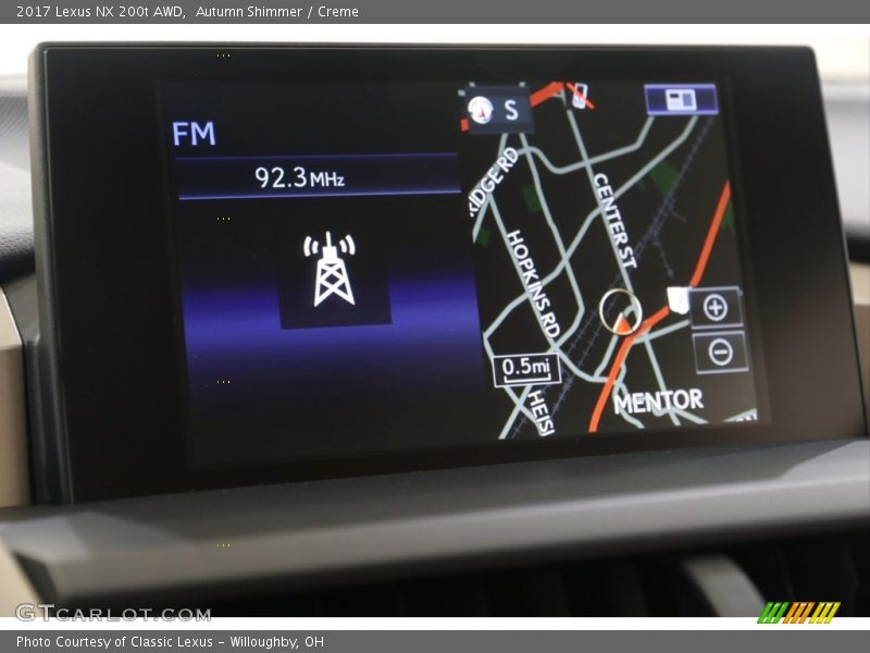 Autumn Shimmer / Creme 2017 Lexus NX 200t AWD