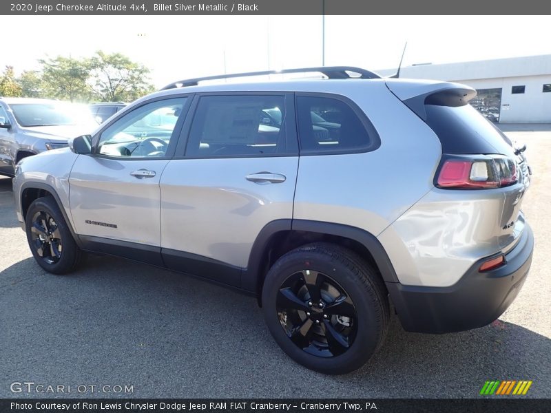 Billet Silver Metallic / Black 2020 Jeep Cherokee Altitude 4x4