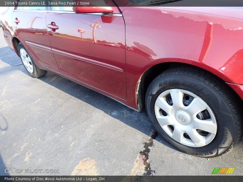 Salsa Red Pearl / Stone 2004 Toyota Camry LE