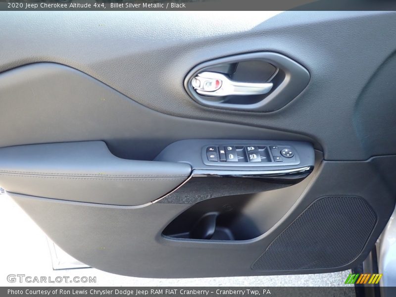 Billet Silver Metallic / Black 2020 Jeep Cherokee Altitude 4x4