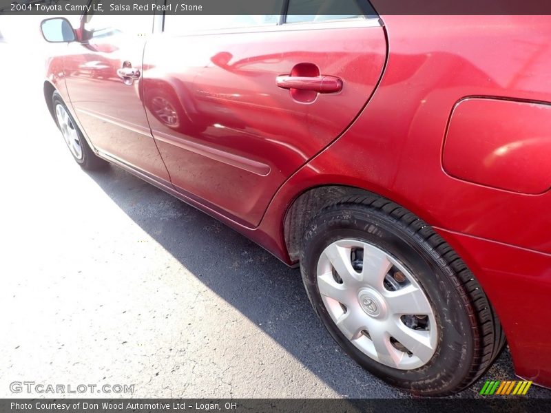 Salsa Red Pearl / Stone 2004 Toyota Camry LE