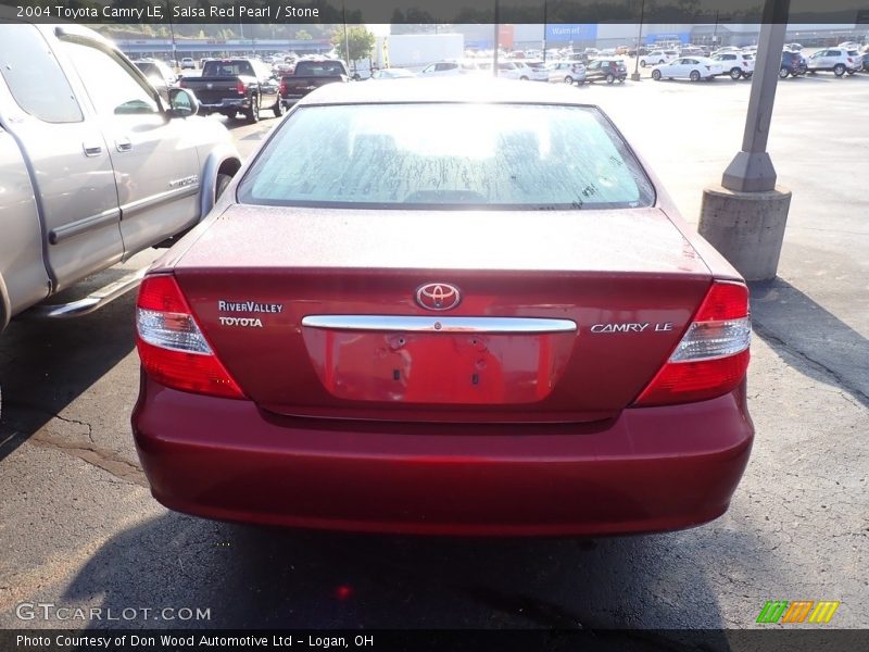 Salsa Red Pearl / Stone 2004 Toyota Camry LE