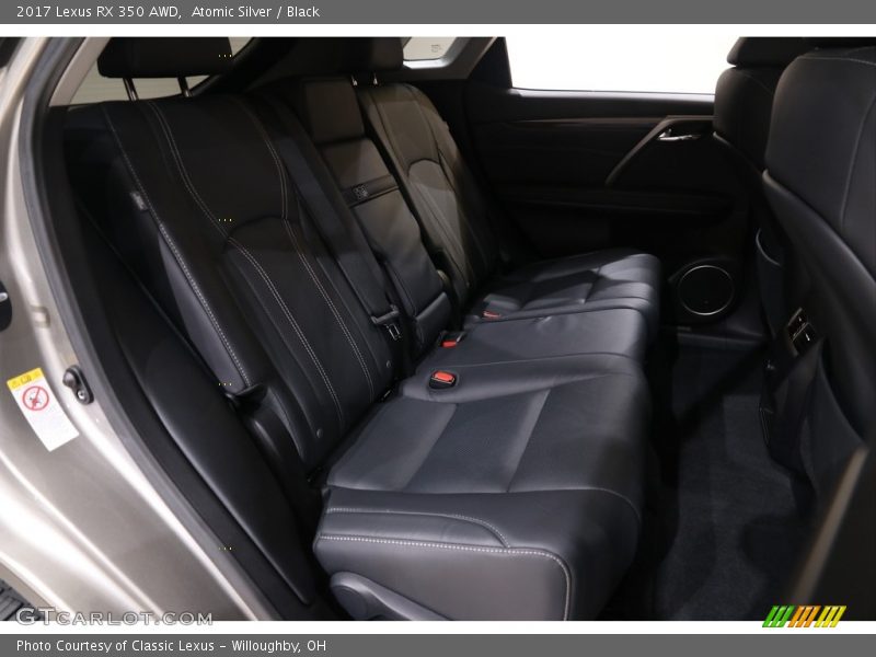 Atomic Silver / Black 2017 Lexus RX 350 AWD