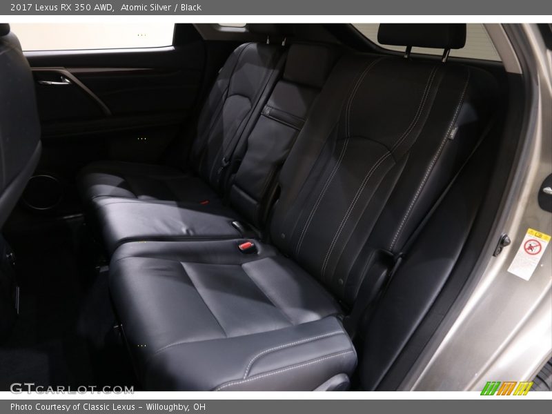 Atomic Silver / Black 2017 Lexus RX 350 AWD