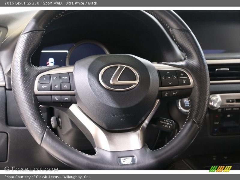  2016 GS 350 F Sport AWD Steering Wheel