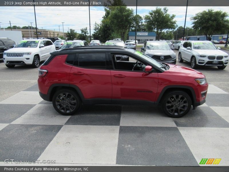Red-Line Pearl / Black 2019 Jeep Compass High Altitude