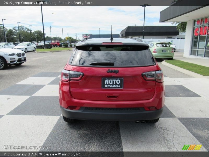 Red-Line Pearl / Black 2019 Jeep Compass High Altitude