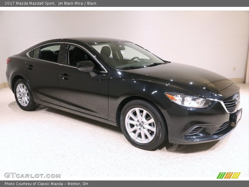 Jet Black Mica / Black 2017 Mazda Mazda6 Sport