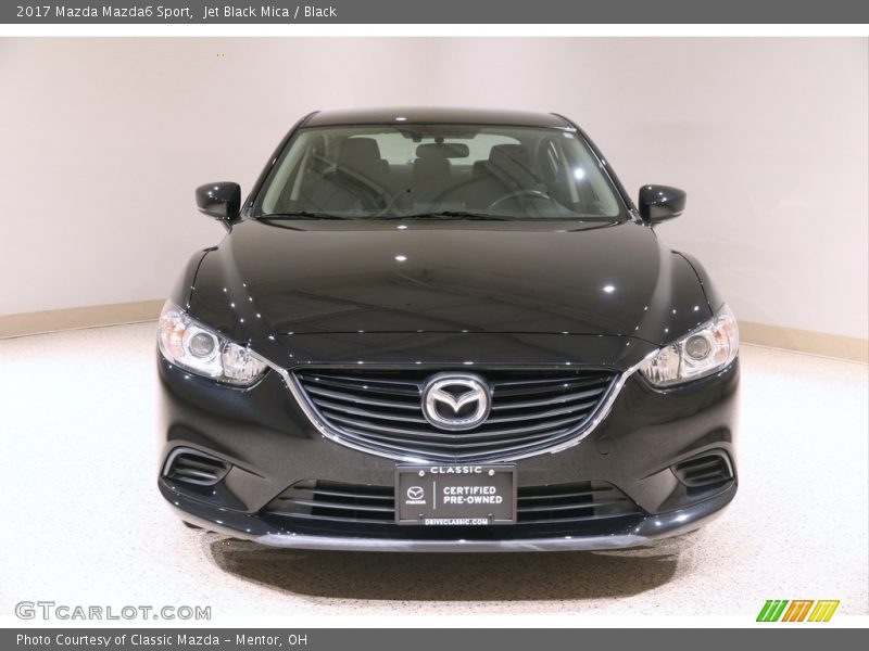 Jet Black Mica / Black 2017 Mazda Mazda6 Sport