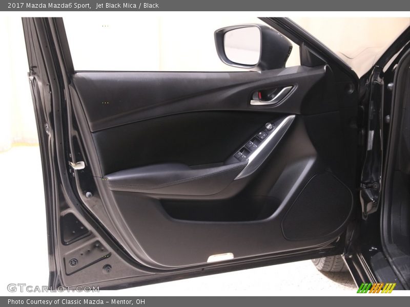 Jet Black Mica / Black 2017 Mazda Mazda6 Sport