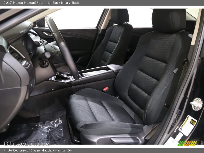 Jet Black Mica / Black 2017 Mazda Mazda6 Sport