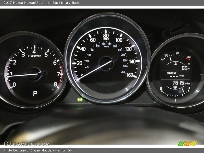 Jet Black Mica / Black 2017 Mazda Mazda6 Sport