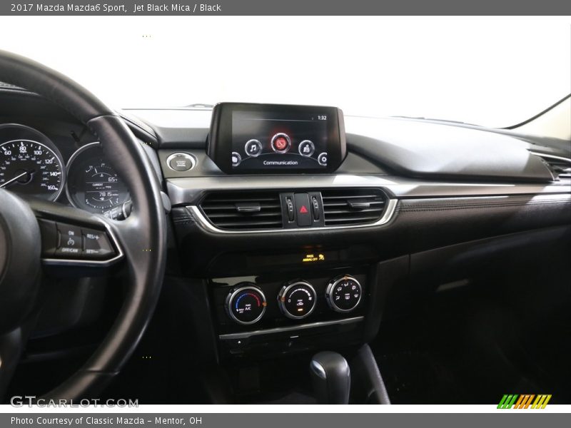 Jet Black Mica / Black 2017 Mazda Mazda6 Sport