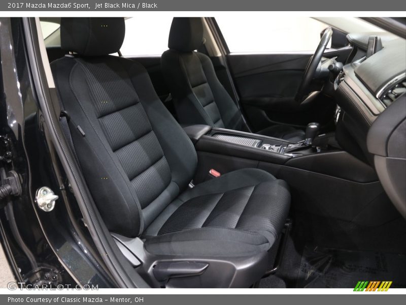 Jet Black Mica / Black 2017 Mazda Mazda6 Sport
