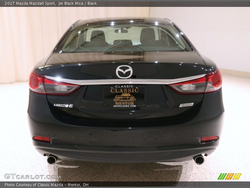 Jet Black Mica / Black 2017 Mazda Mazda6 Sport