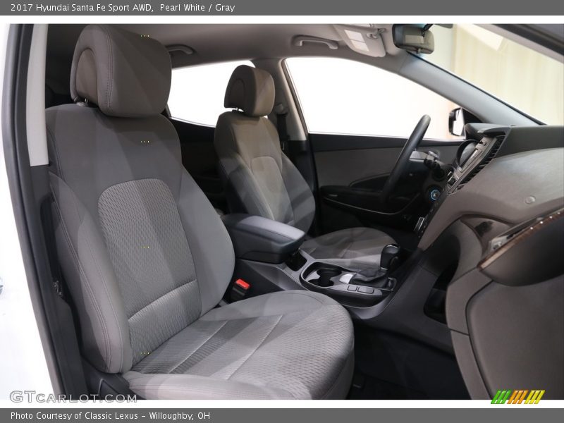 Front Seat of 2017 Santa Fe Sport AWD