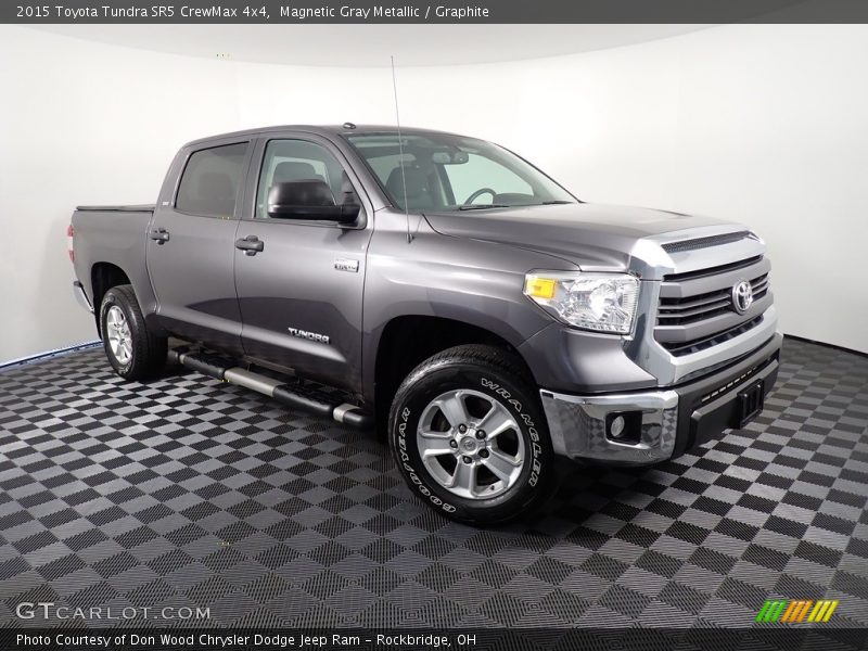 Magnetic Gray Metallic / Graphite 2015 Toyota Tundra SR5 CrewMax 4x4