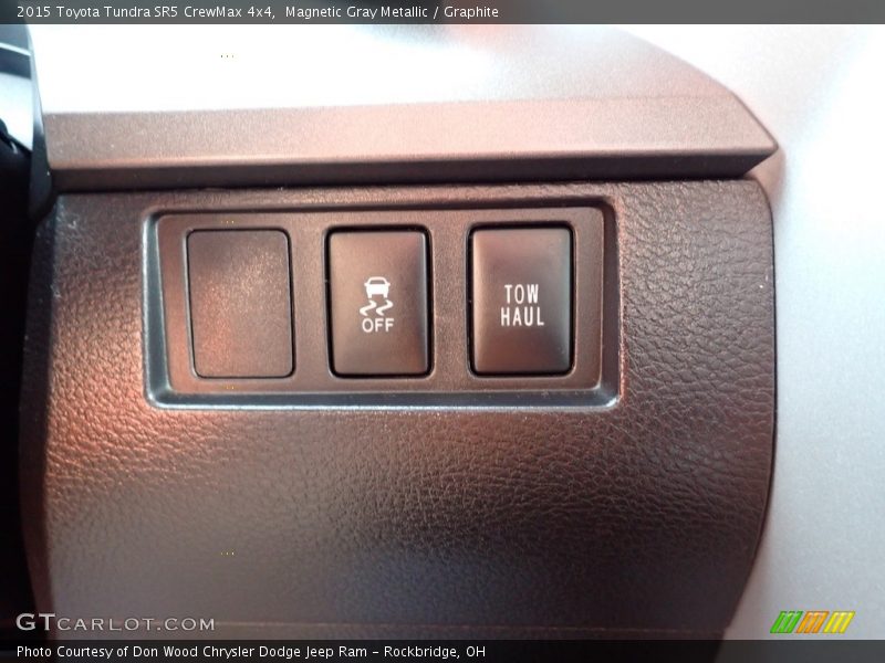 Magnetic Gray Metallic / Graphite 2015 Toyota Tundra SR5 CrewMax 4x4