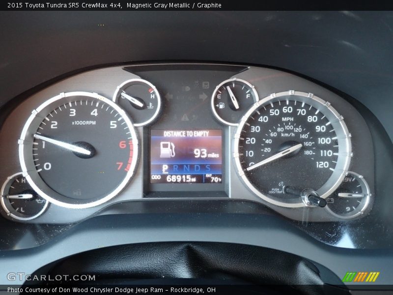 Magnetic Gray Metallic / Graphite 2015 Toyota Tundra SR5 CrewMax 4x4