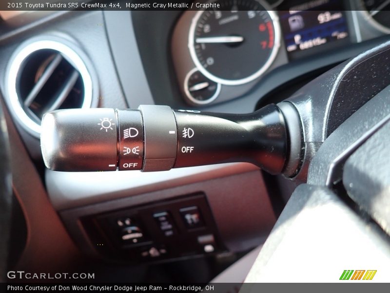 Magnetic Gray Metallic / Graphite 2015 Toyota Tundra SR5 CrewMax 4x4