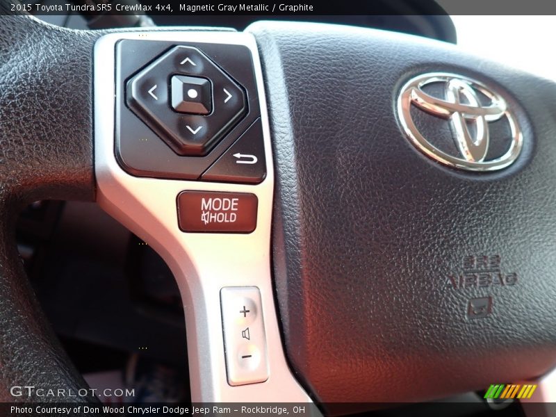 Magnetic Gray Metallic / Graphite 2015 Toyota Tundra SR5 CrewMax 4x4