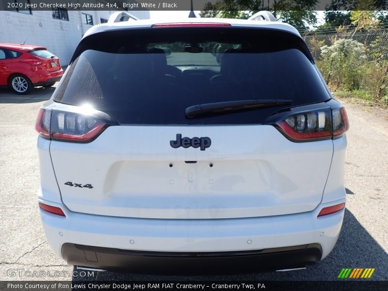 Bright White / Black 2020 Jeep Cherokee High Altitude 4x4