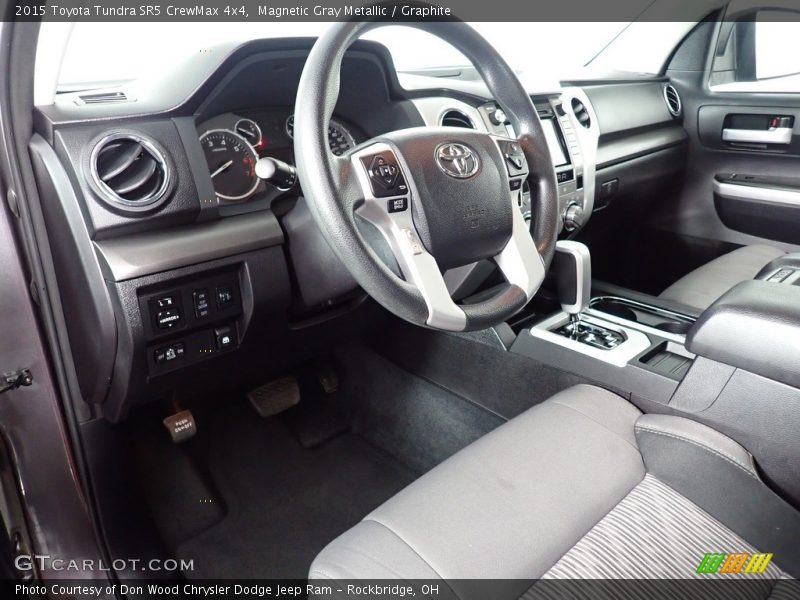 Magnetic Gray Metallic / Graphite 2015 Toyota Tundra SR5 CrewMax 4x4