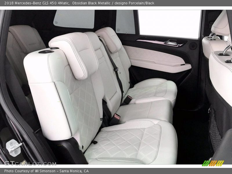 Obsidian Black Metallic / designo Porcelain/Black 2018 Mercedes-Benz GLS 450 4Matic