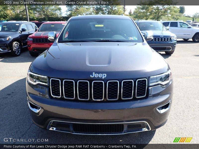 Granite Crystal Metallic / Black 2020 Jeep Grand Cherokee Limited 4x4