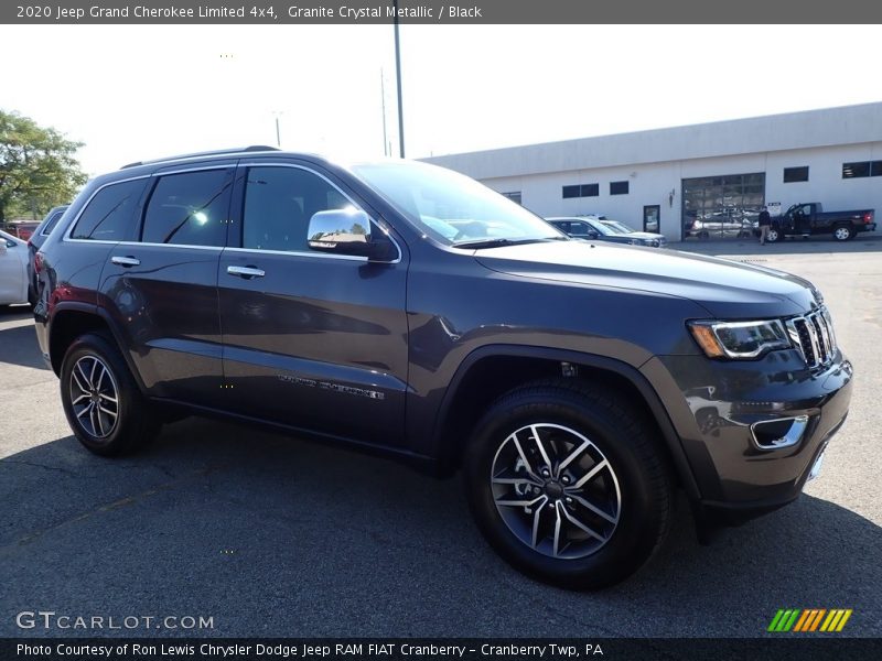 Granite Crystal Metallic / Black 2020 Jeep Grand Cherokee Limited 4x4