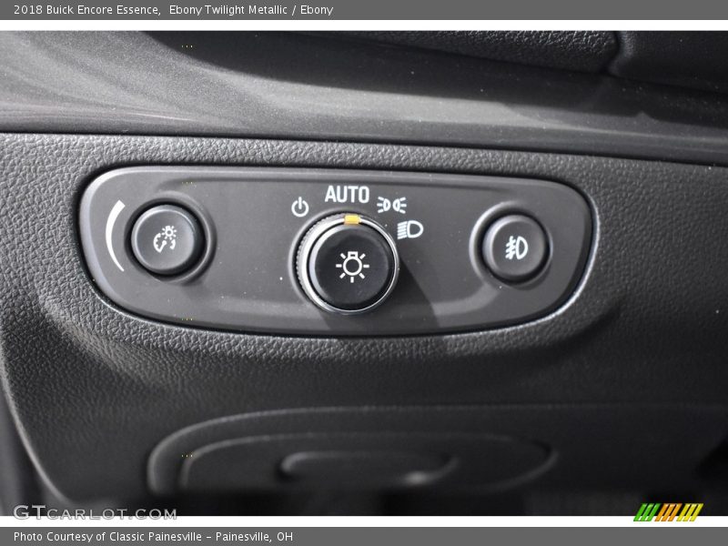Controls of 2018 Encore Essence