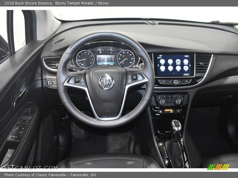 Dashboard of 2018 Encore Essence
