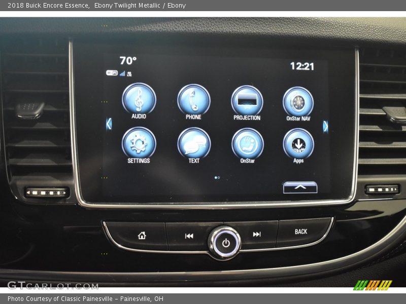 Ebony Twilight Metallic / Ebony 2018 Buick Encore Essence
