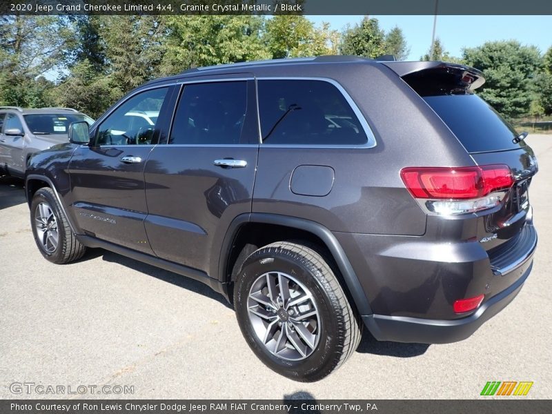 Granite Crystal Metallic / Black 2020 Jeep Grand Cherokee Limited 4x4