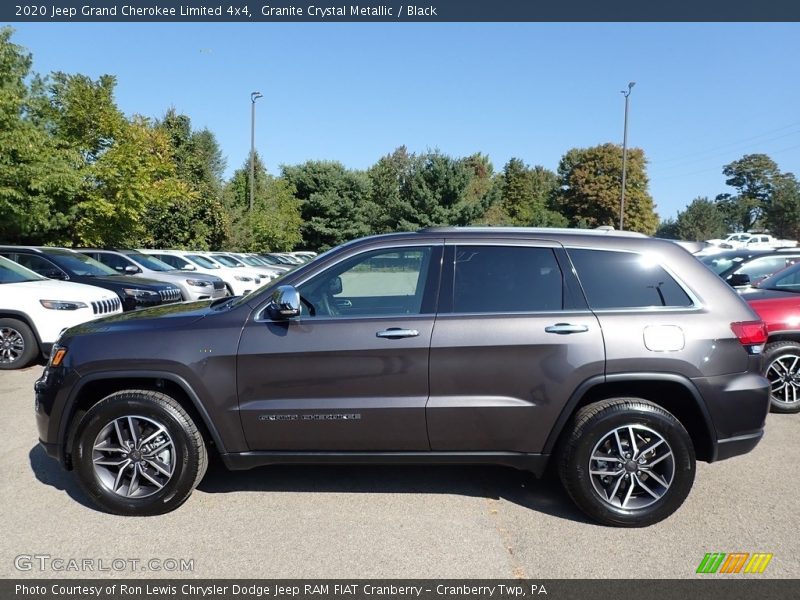 Granite Crystal Metallic / Black 2020 Jeep Grand Cherokee Limited 4x4