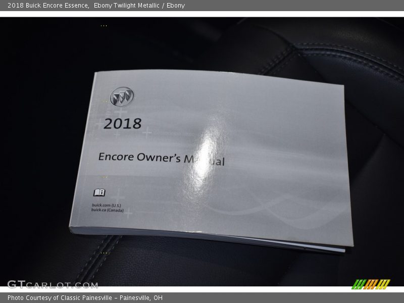 Ebony Twilight Metallic / Ebony 2018 Buick Encore Essence