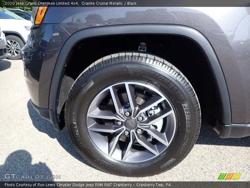 Granite Crystal Metallic / Black 2020 Jeep Grand Cherokee Limited 4x4