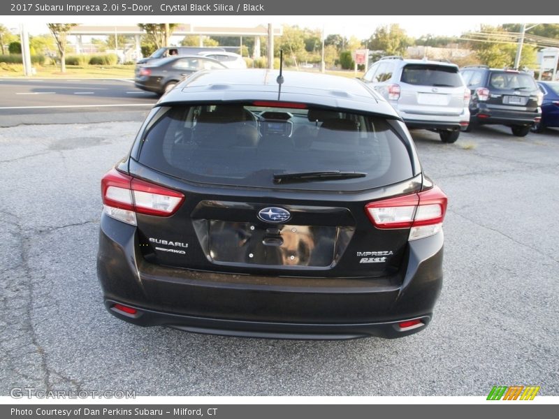 Crystal Black Silica / Black 2017 Subaru Impreza 2.0i 5-Door
