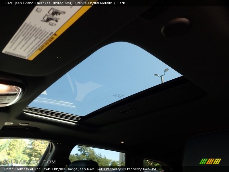 Granite Crystal Metallic / Black 2020 Jeep Grand Cherokee Limited 4x4