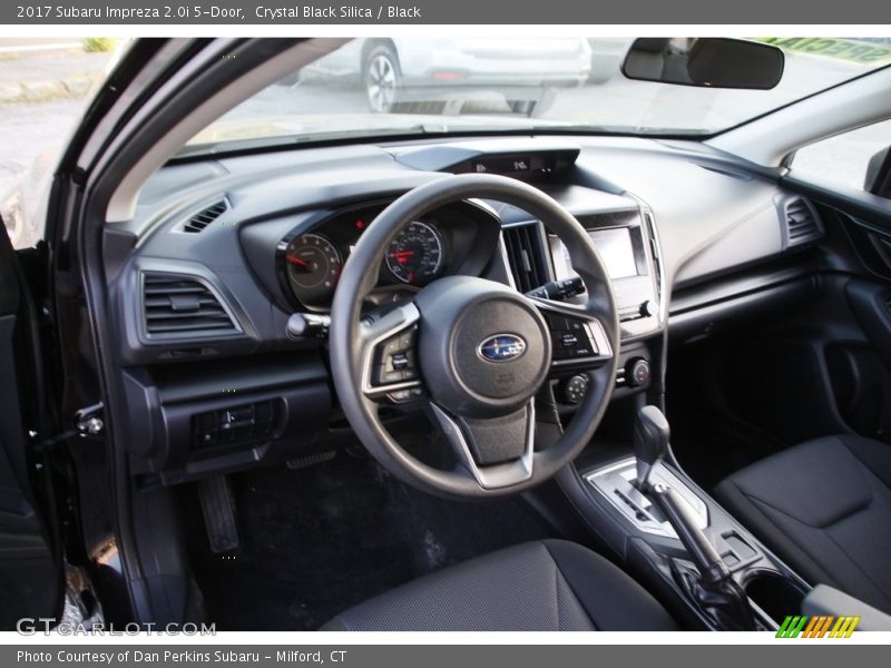 Crystal Black Silica / Black 2017 Subaru Impreza 2.0i 5-Door