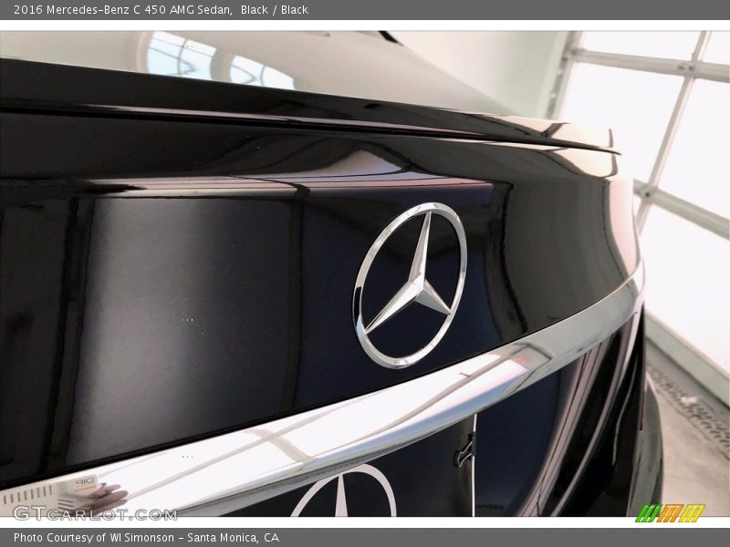Black / Black 2016 Mercedes-Benz C 450 AMG Sedan
