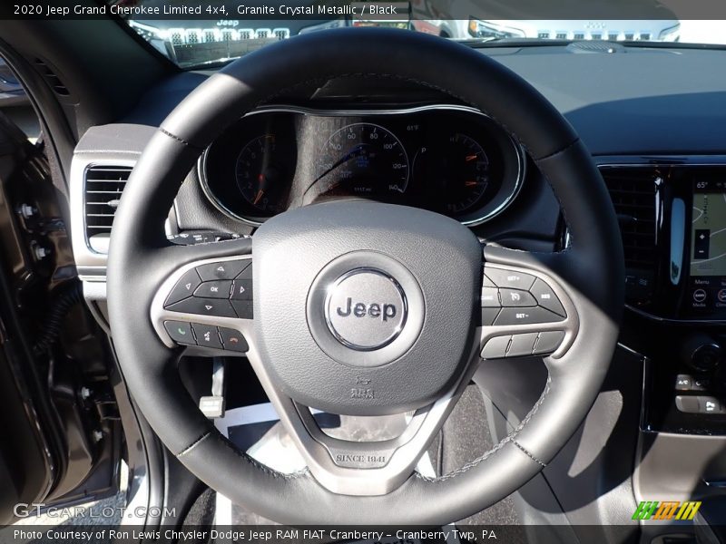 Granite Crystal Metallic / Black 2020 Jeep Grand Cherokee Limited 4x4