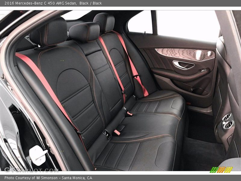 Black / Black 2016 Mercedes-Benz C 450 AMG Sedan